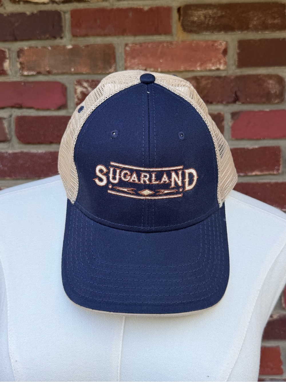 Navy and Tan Trucker Hat by Sugarland